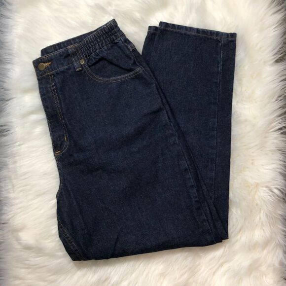 LL Bean Double Comfort Waist Womens Jeans 14P - Picture 2 of 15